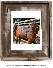 family horseback riding near me in Jenks, Oklahoma